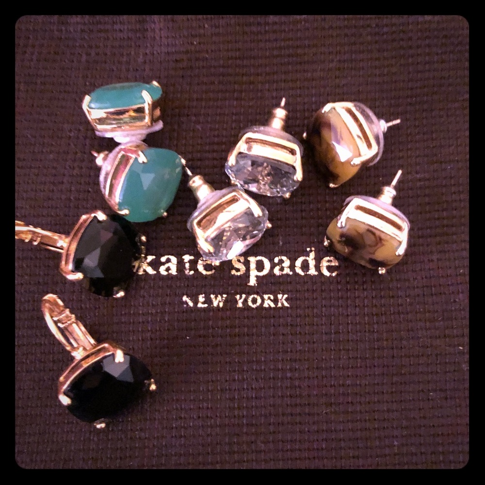 Kate spade gum drop earring bundle